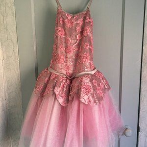 Pink ballet costume